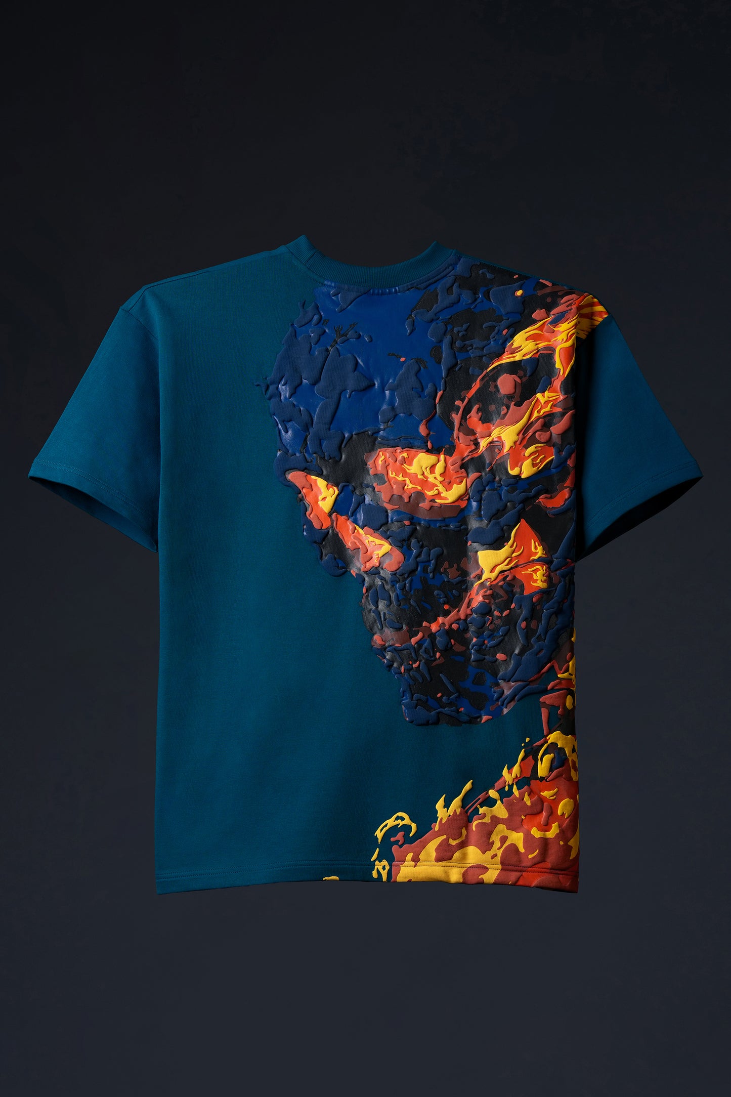 FIRE SKULL TEE