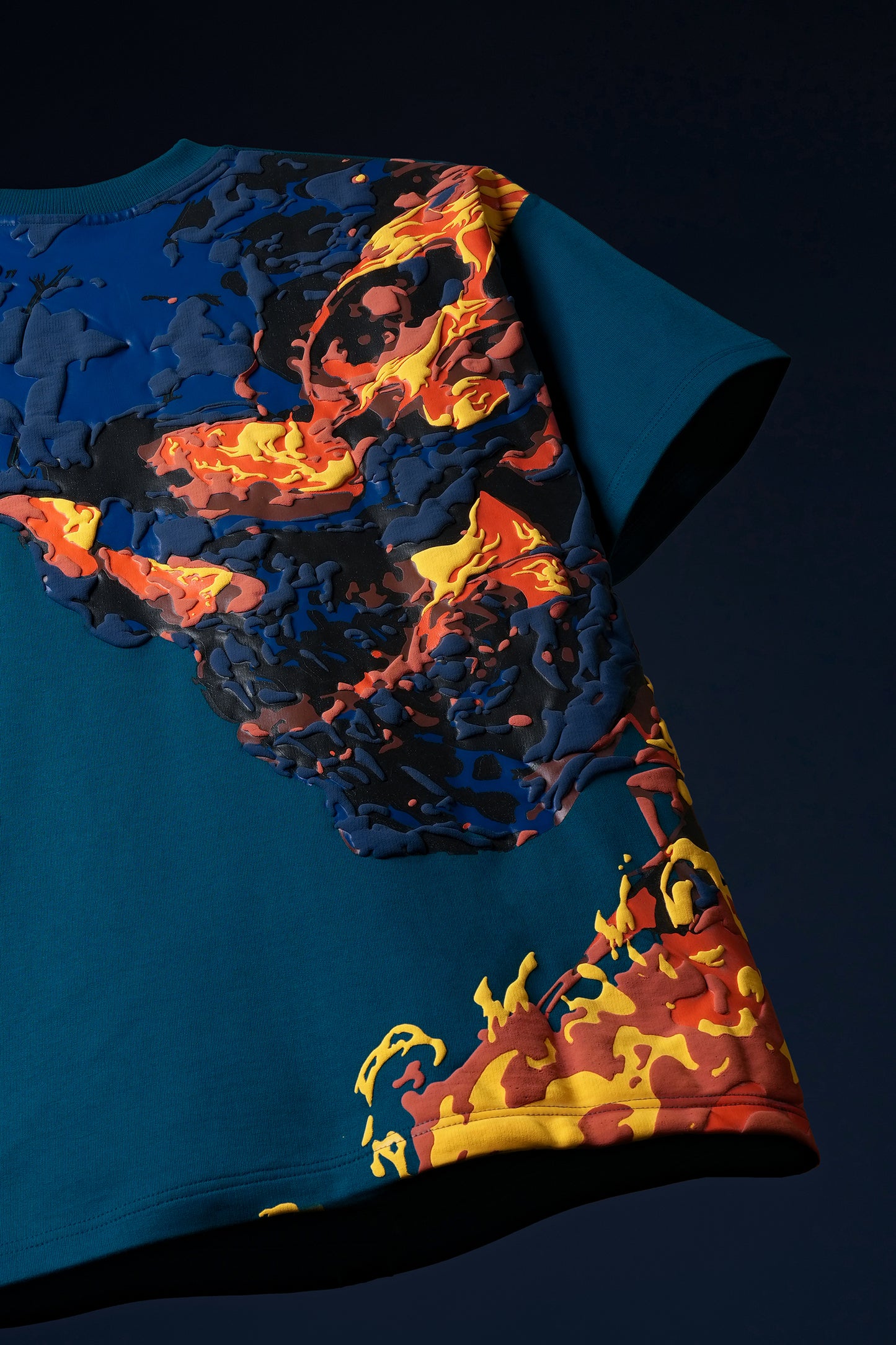 FIRE SKULL TEE