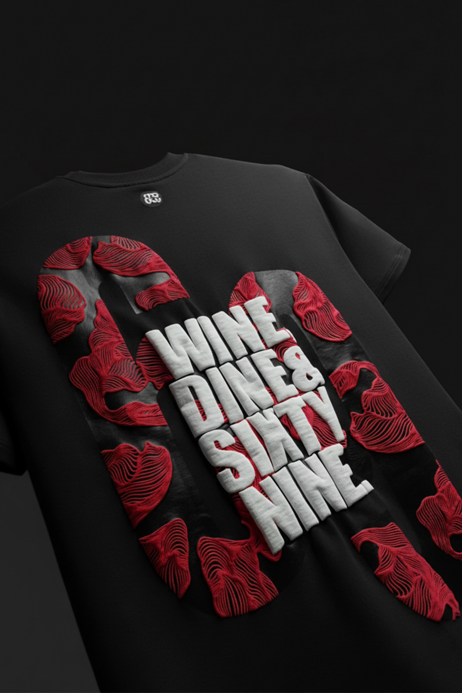 SIXTY NINE-BLACK TEE