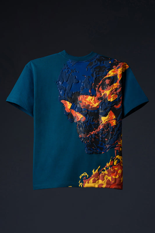 FIRE SKULL TEE