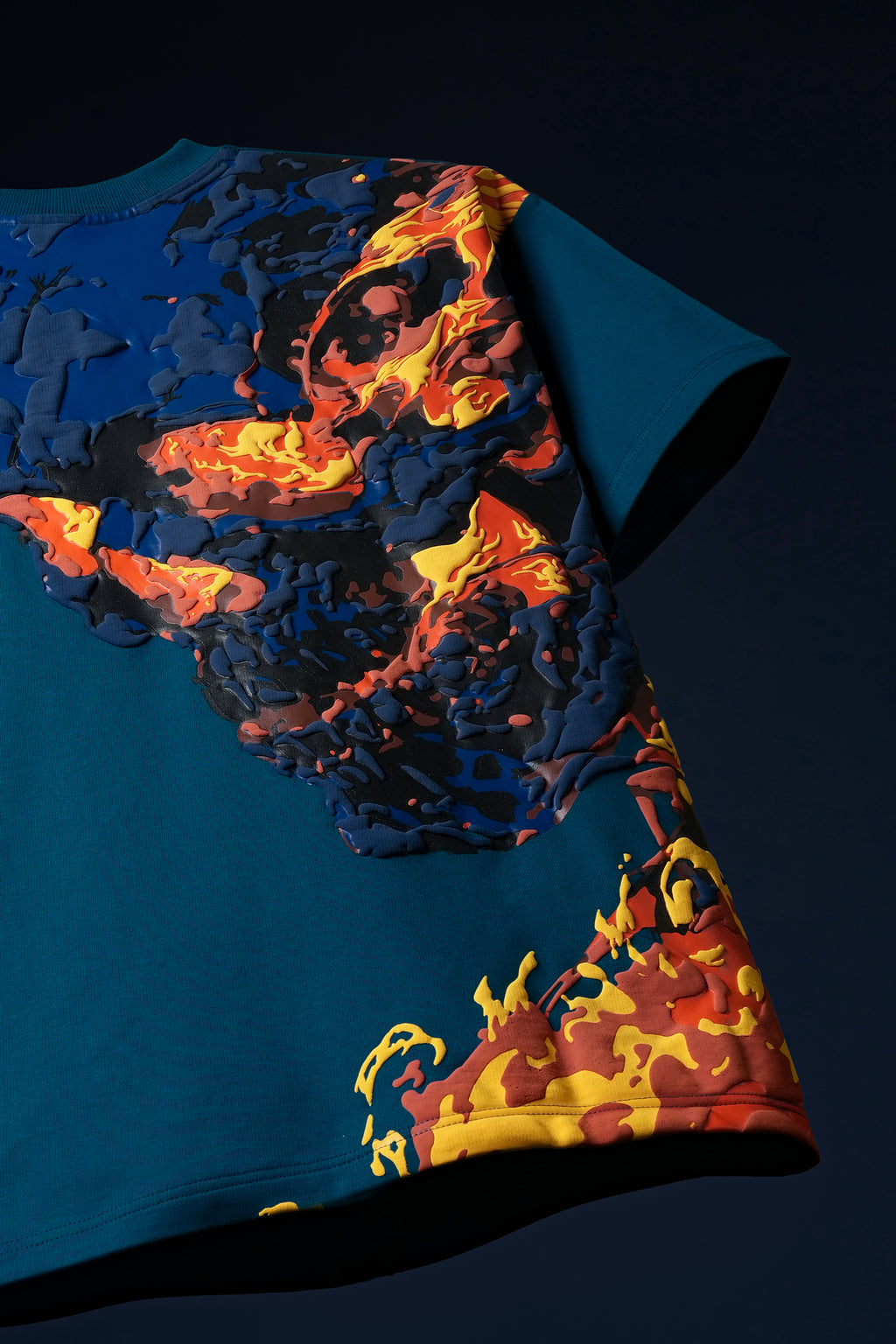 FIRE SKULL TEE