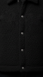SHERPA JACKET - BLACK