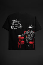 DANGER DRAPED IN LUXURY TEE